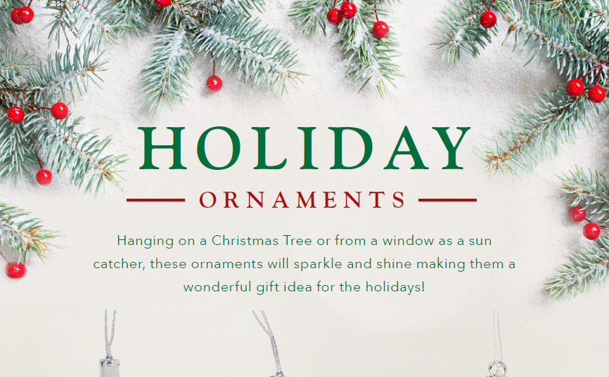 Holiday Ornaments Flyer Image