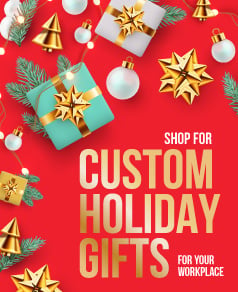 Shop Custom Holiday Gifts For Your Workplace